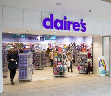 Store maintenance for Claire's